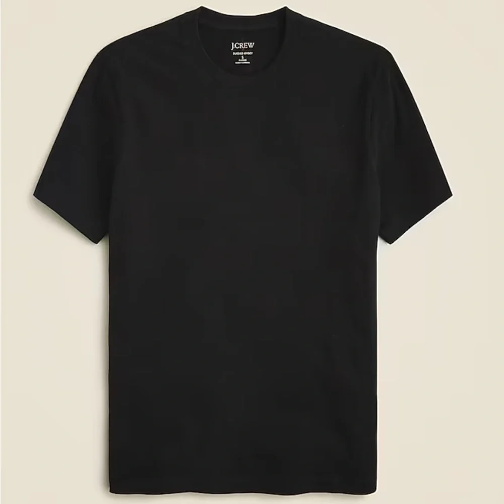J.Crew essential tee black short sleeve cotton T-shirt Size L